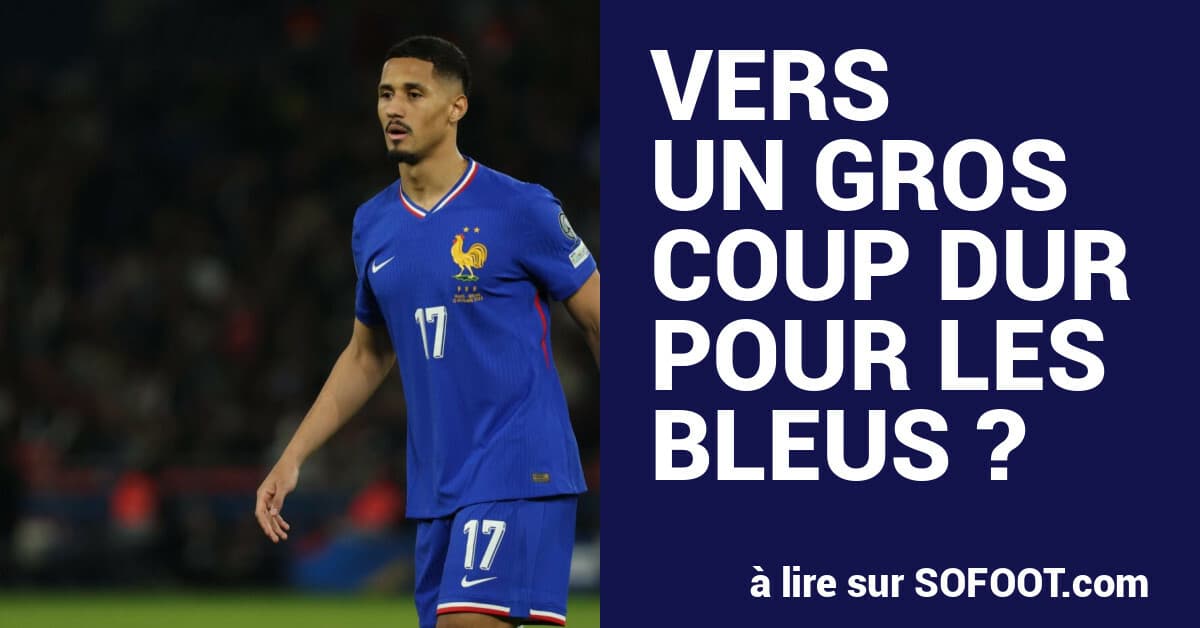 Lesión de Saliba pone en peligro su participación en el Mundial