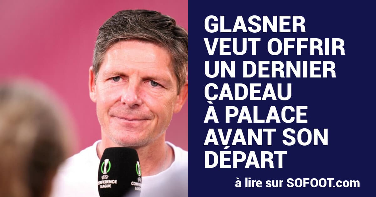 Glasner to Depart Crystal Palace After European Final