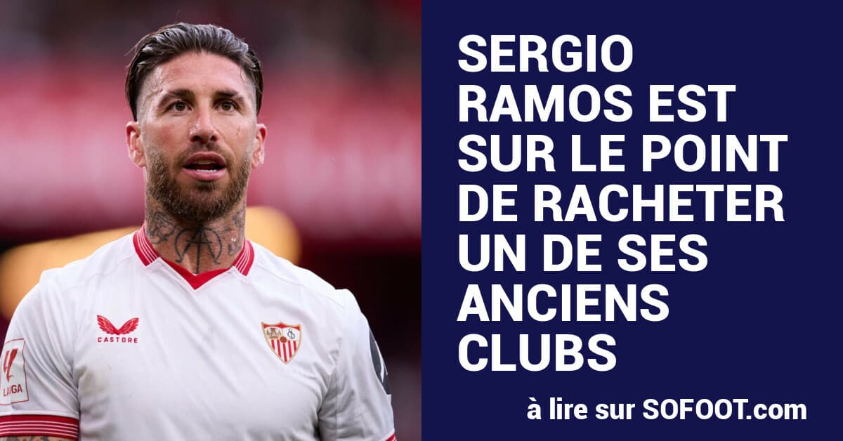 Sergio Ramos en negociaciones para comprar su antiguo club, el Sevilla FC