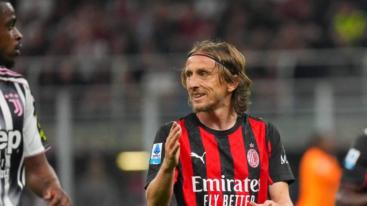 Luka Modric proche d'une prolongation de contrat avec l'AC Milan après sa blessure
