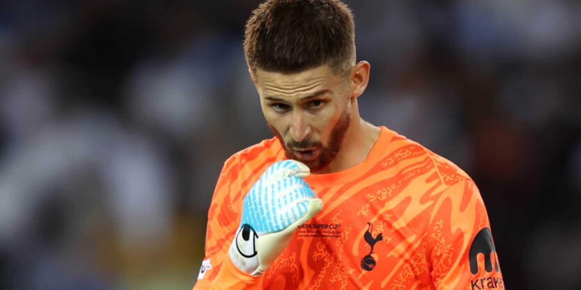 De Zerbi confirma que Vicario, objetivo de la Juventus, puede salir del Tottenham