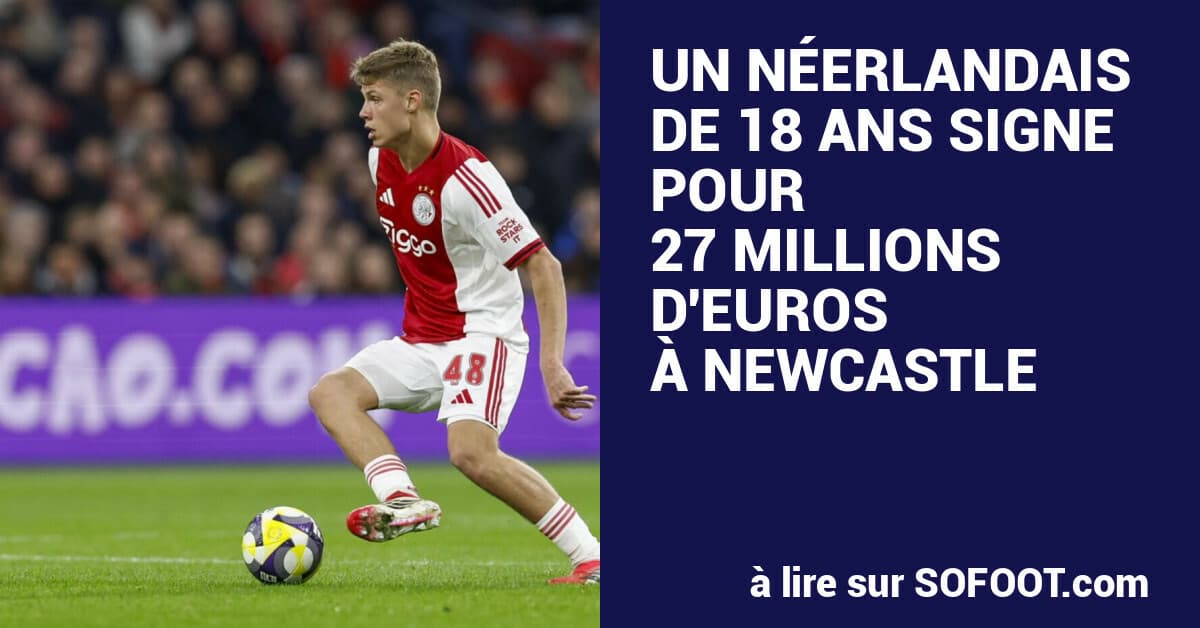 Newcastle Sign Ajax Midfielder Sean Steur for £23m