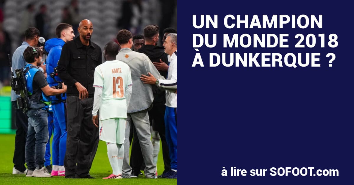 Campione del Mondo Nzonzi verso il Dunkerque