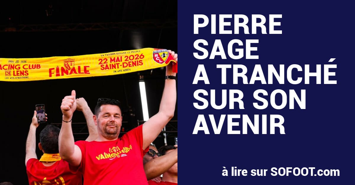 Pierre Sage renueva su compromiso con el RC Lens