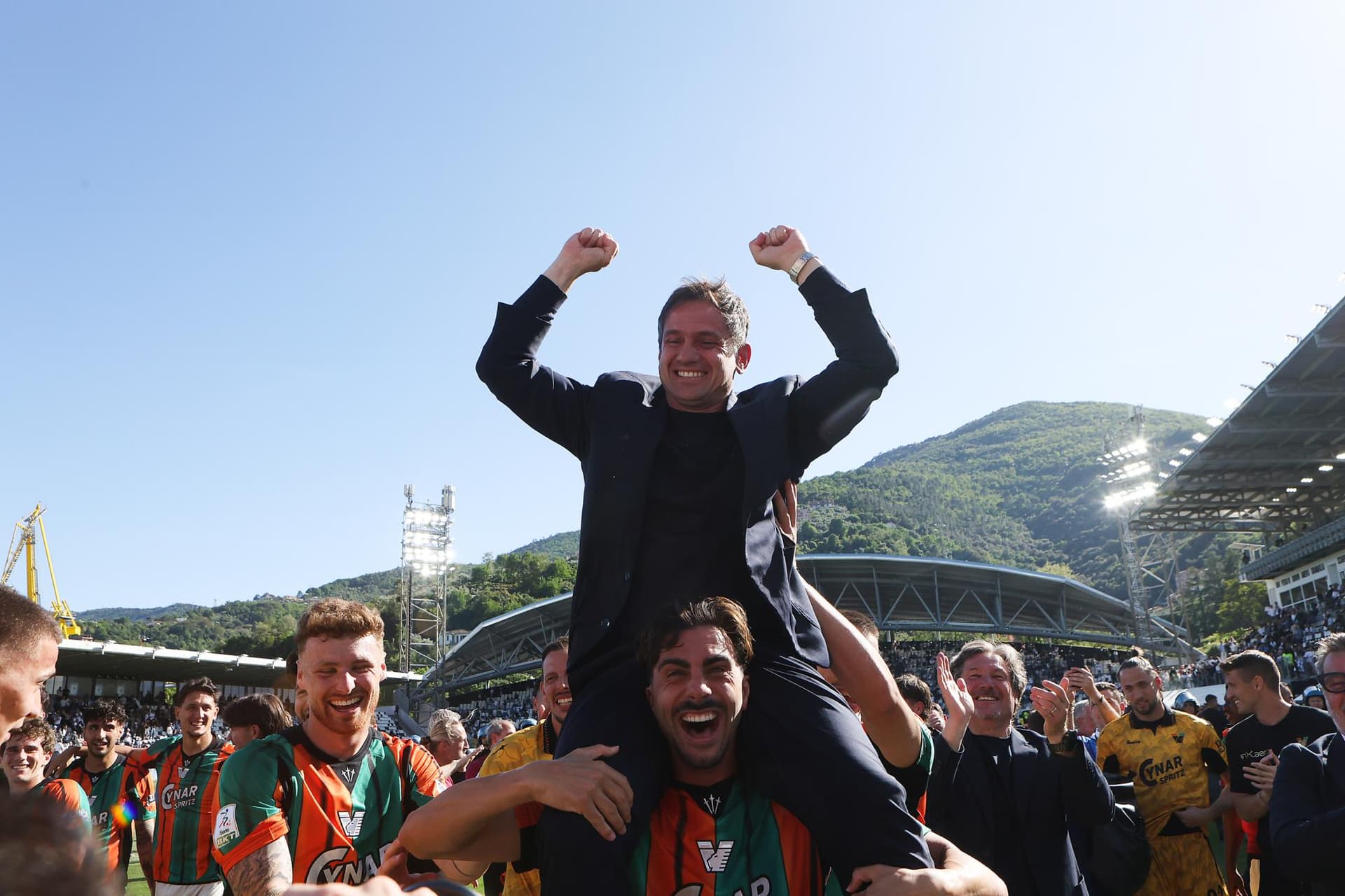 El Venecia asegura el ascenso a la Serie A tras empatar con el Spezia