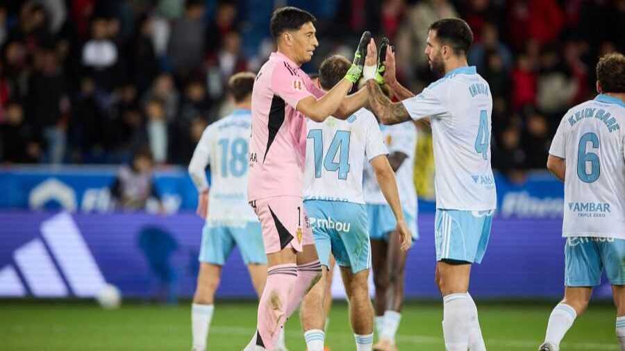 Squalifica di 13 partite per Esteban Andrada, portiere in prestito al Real Zaragoza