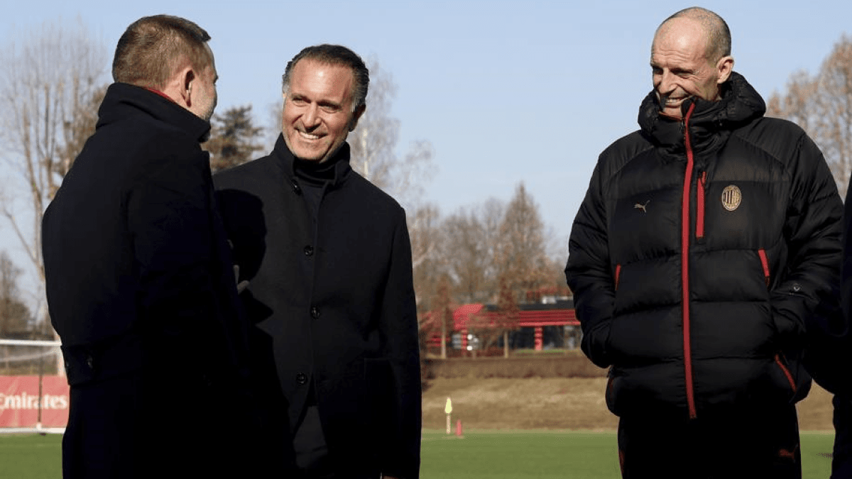 Cardinale Backs Allegri Despite Recent Milan Form
