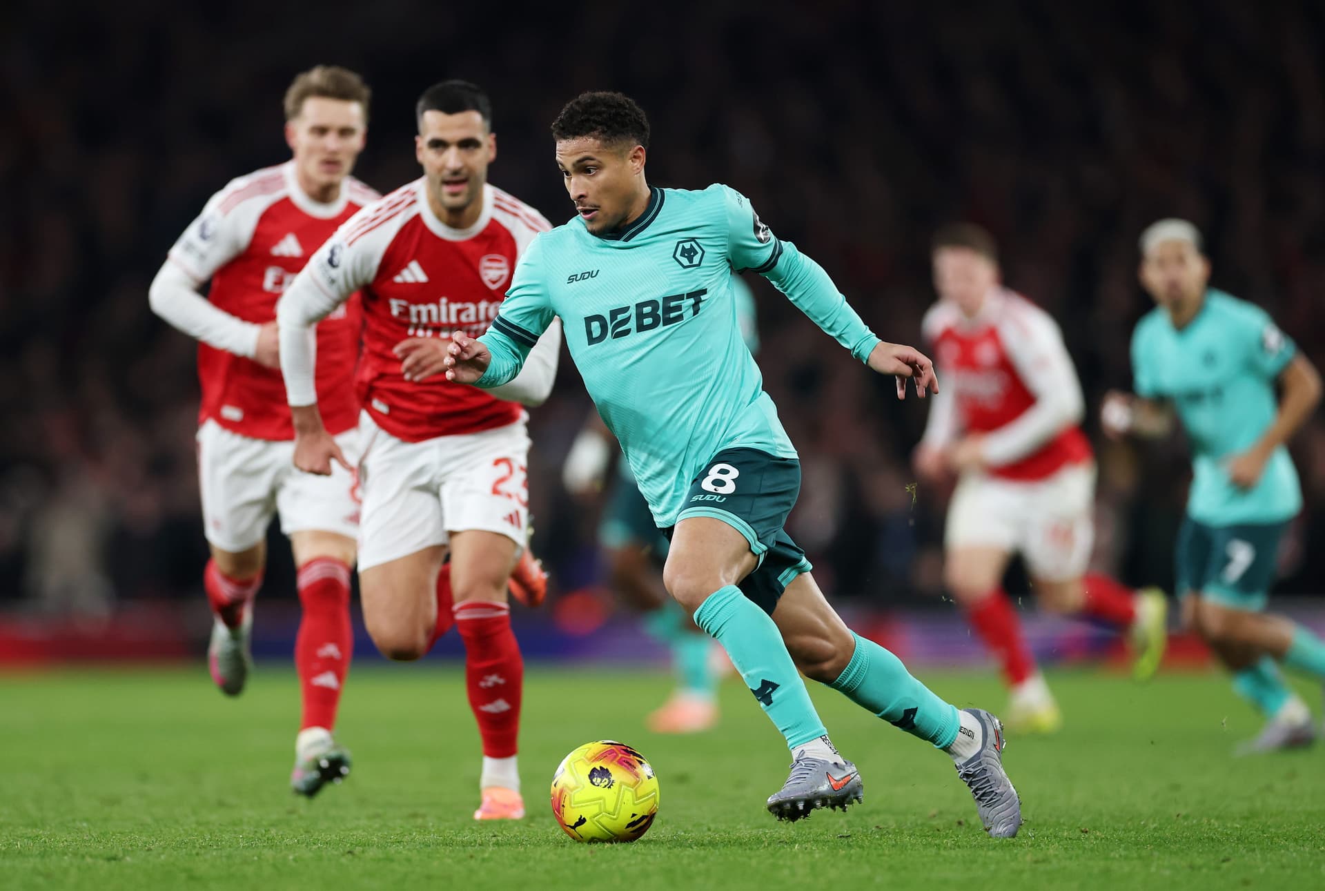 L'Atletico Madrid Si Accorda per 45 Milioni di Euro con il Centrocampista del Wolves Gomes