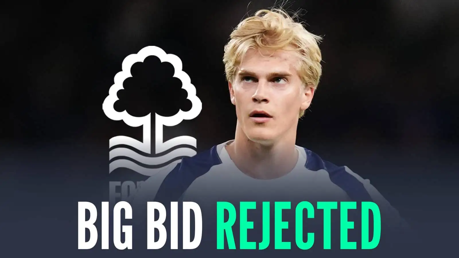 Forest Bid of £38m Rejected for Tottenham’s Bergvall