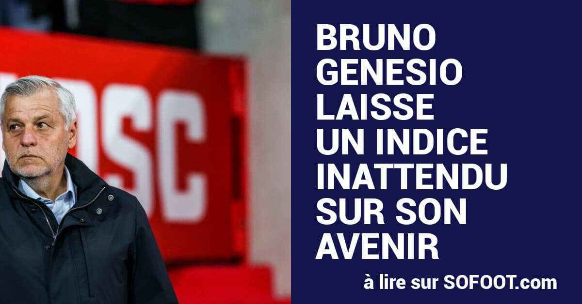 Genesio deutet Lille-Aus an, Marseille interessiert sich - Ligue 1