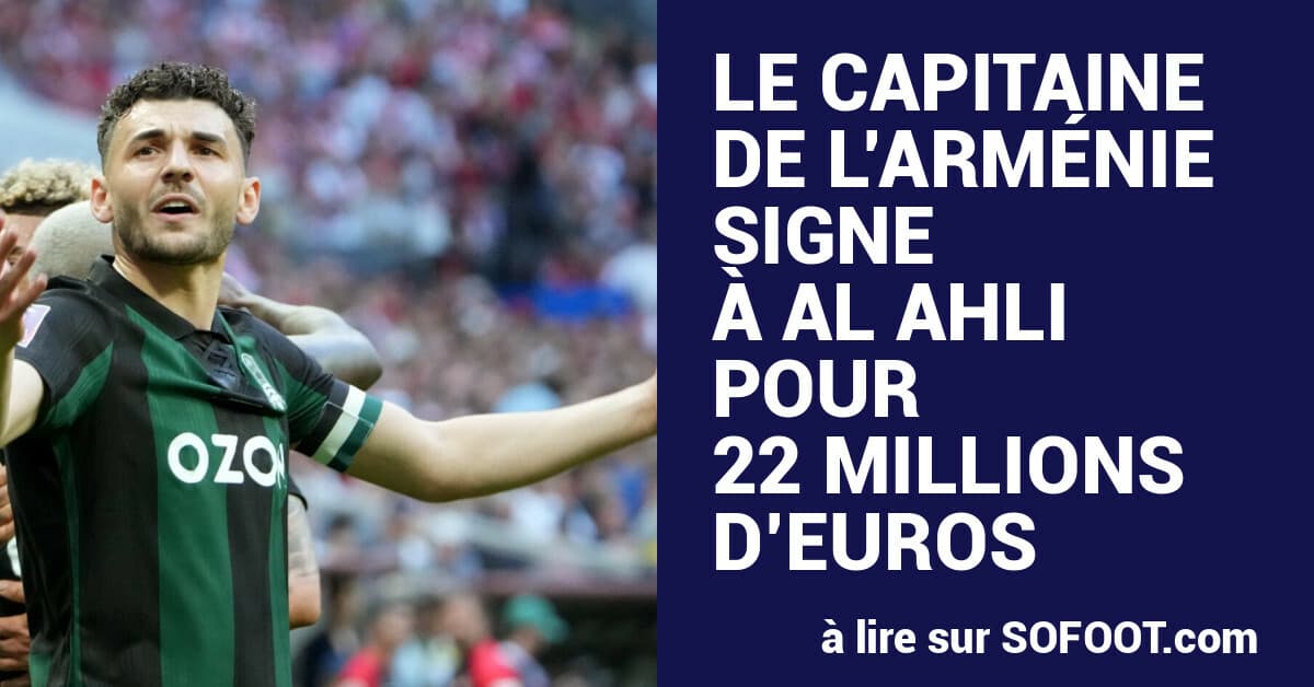 Spertsyan se une al Al-Ahli por 21,85 millones de euros