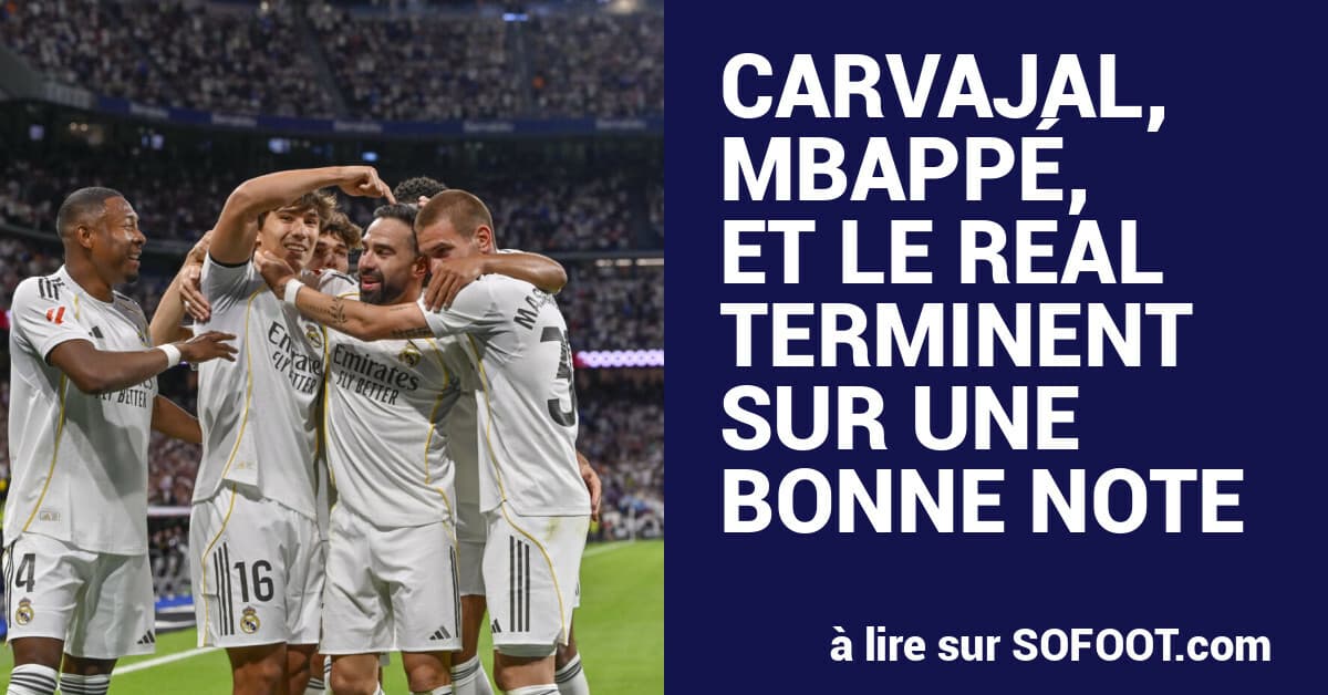 Carvajal dit adieu avec une victoire du Real Madrid face à l'Athletic