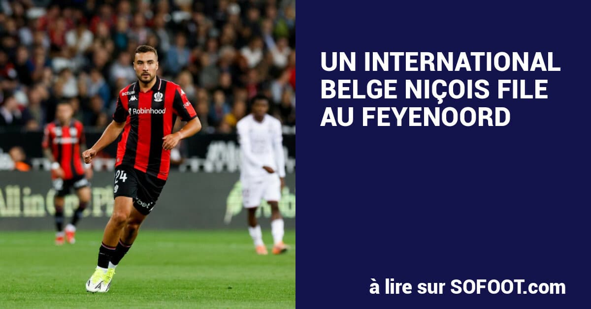 Vanhoutte al Feyenoord dal Nizza per 6 milioni di euro