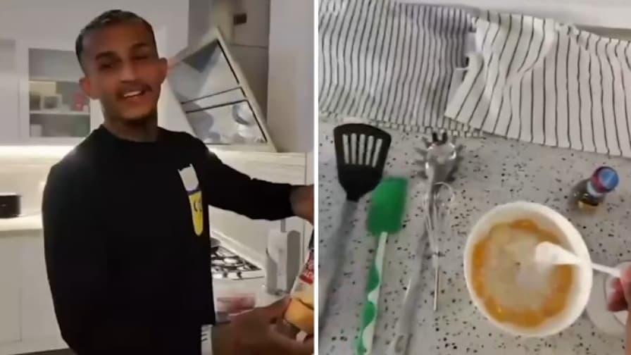 Wesley se adapta a Roma y se aventura en la gastronomía local