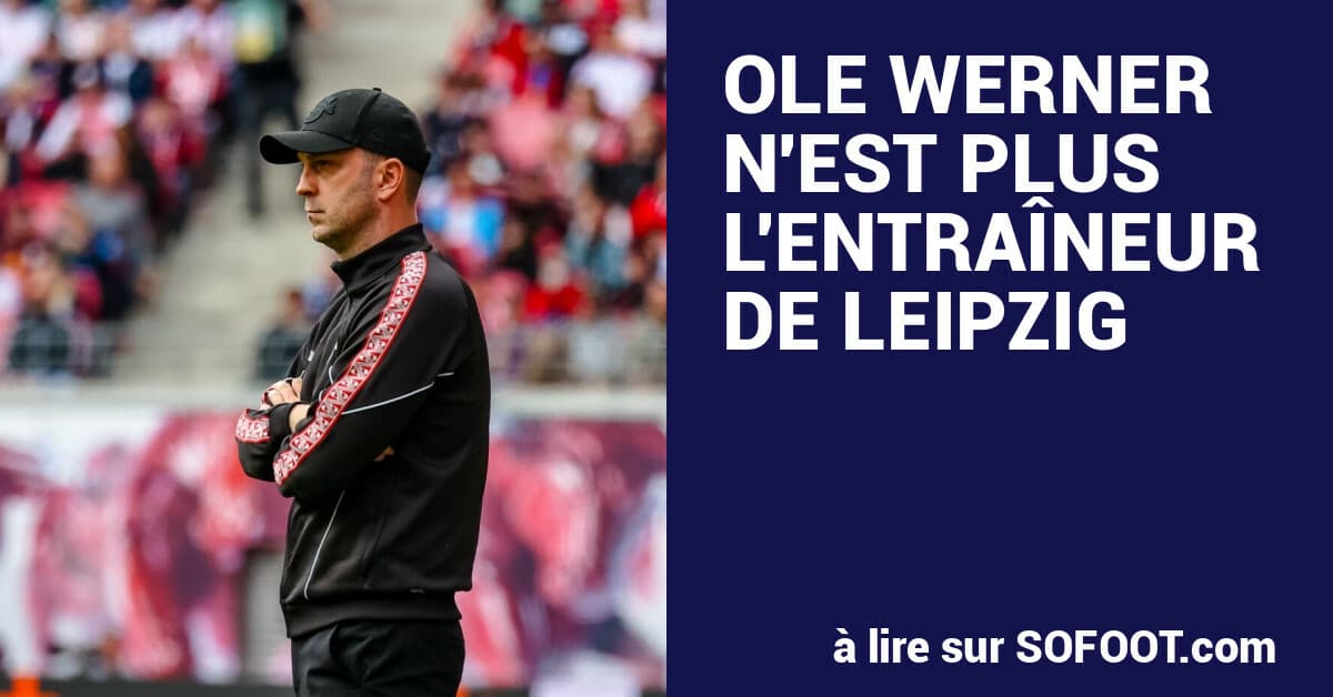 Ole Werner destituido como entrenador del RB Leipzig