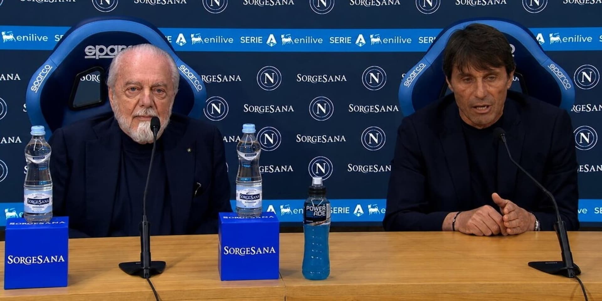 Conte dimite como entrenador del Napoli tras asegurar el segundo puesto