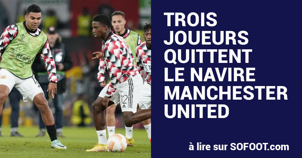 Man Utd : Départ Confirmé de Casemiro, Malacia et Sancho