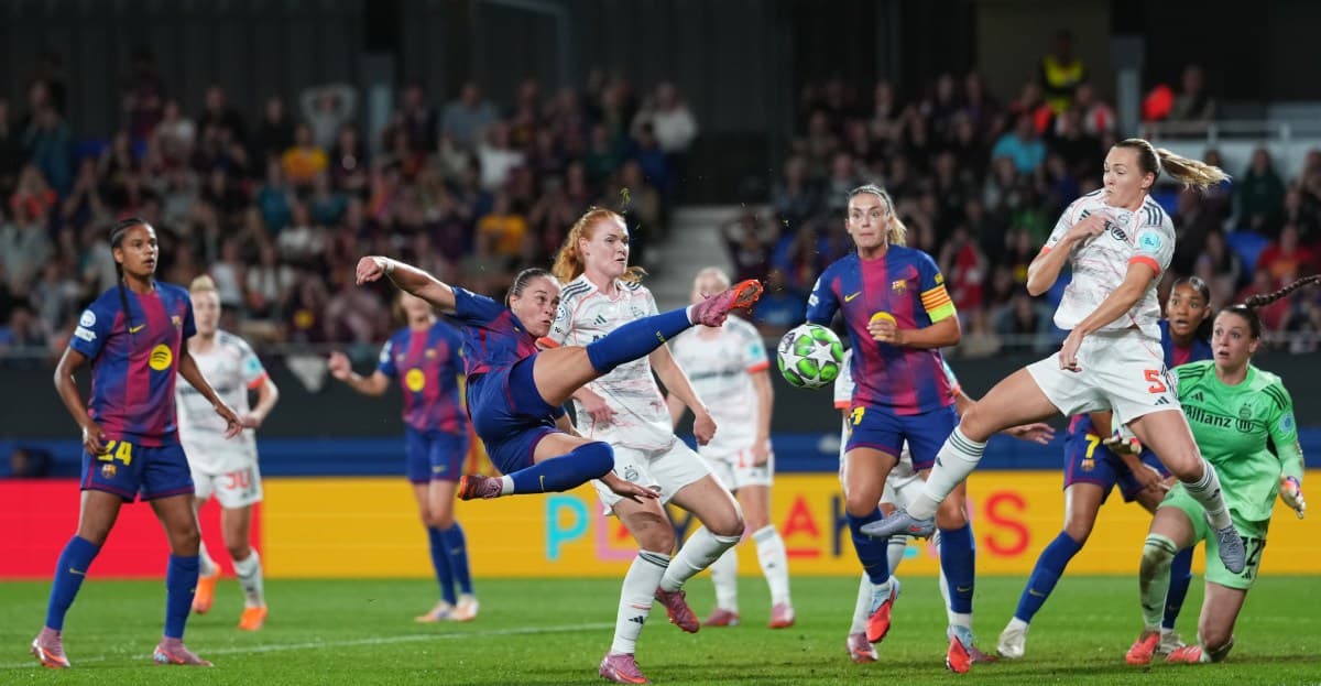 Bayern München Frauen erreichen mit Comeback-Sieg gegen Man Utd das Halbfinale der Champions League