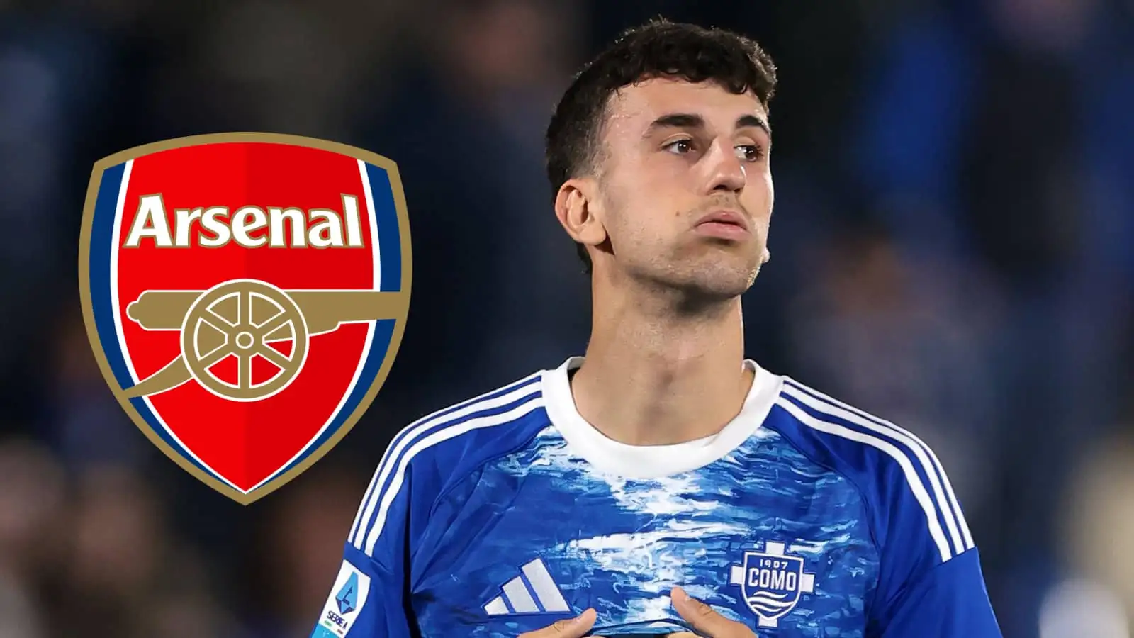 Arsenal fügt Jacobo Ramon von Como zur Liste der Innenverteidiger hinzu