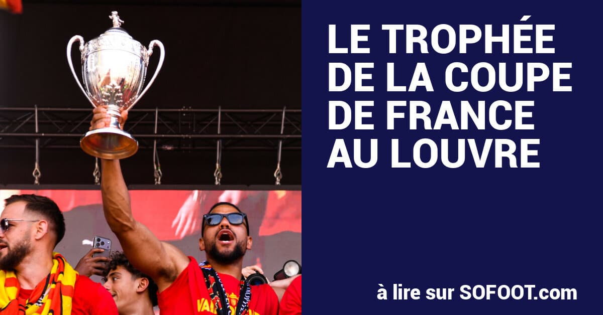 Il Lens Espone la Coppa di Francia al Museo Louvre-Lens