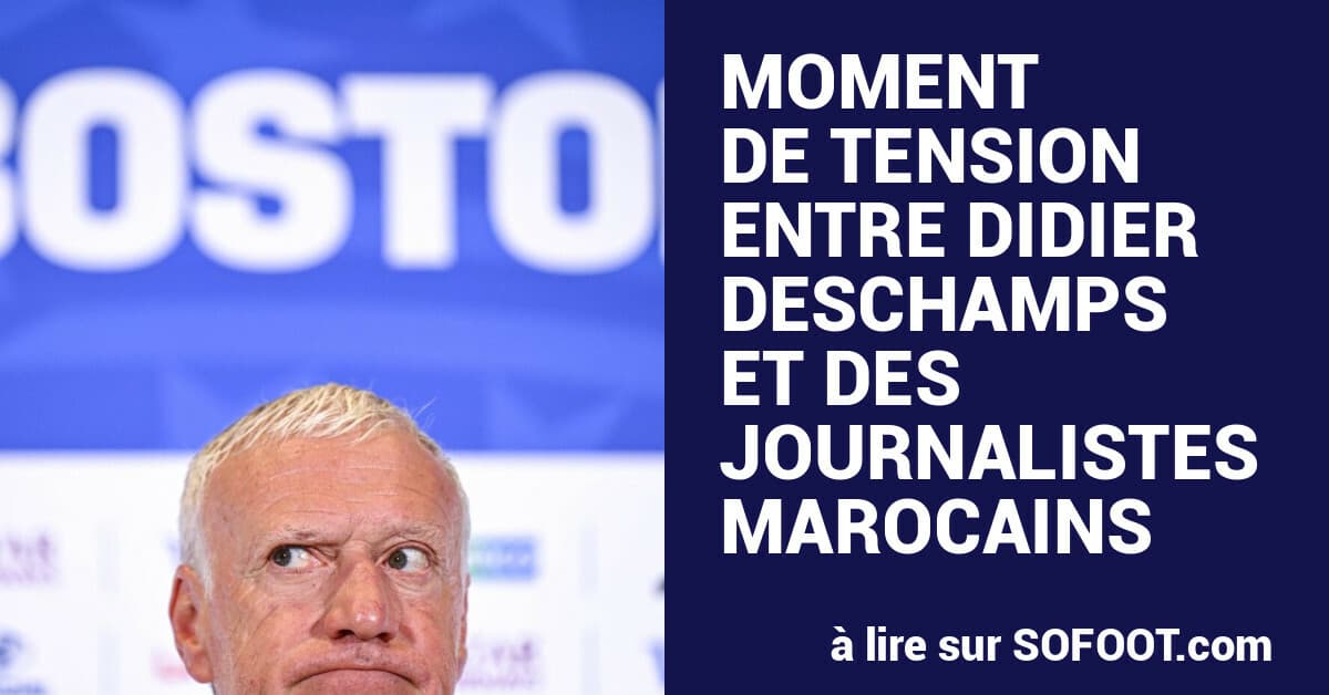 Deschamps Zeigt Frustration auf Pressekonferenz