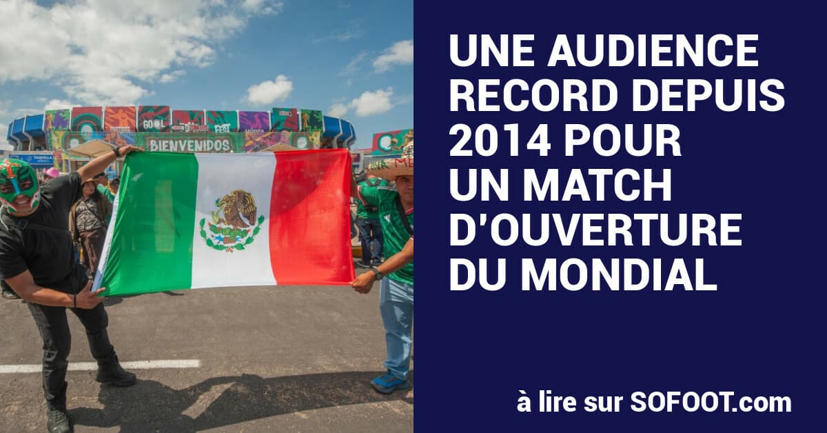 Mexico-South Africa World Cup Qualifier Draws Huge French TV Audience