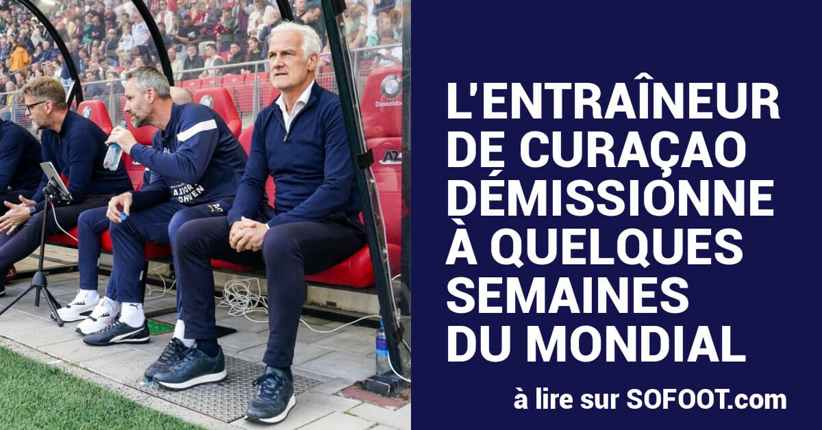 Rutten Steps Down as Curaçao Head Coach