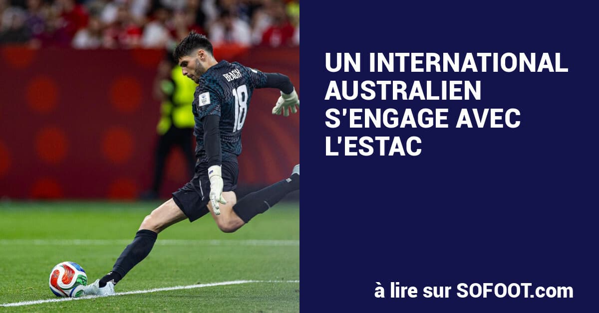 El portero australiano Patrick Beach ficha por el Troyes hasta 2031