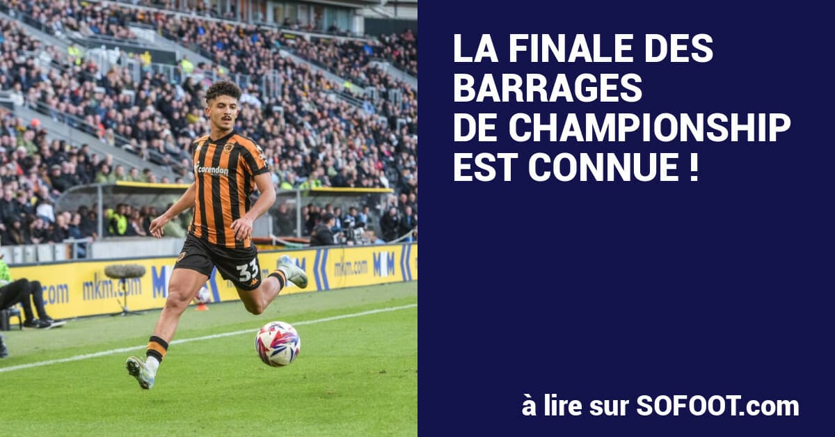 Hull City et Southampton en finale des play-offs de Championship
