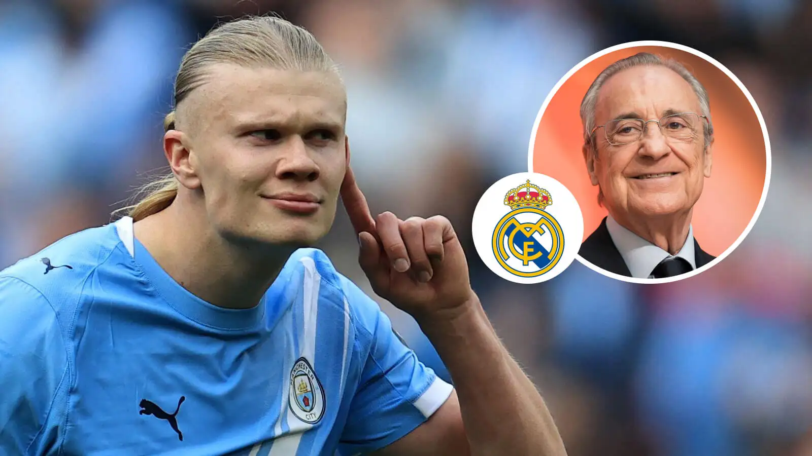 Pérez Suggerisce un Interessi del Real Madrid per Haaland