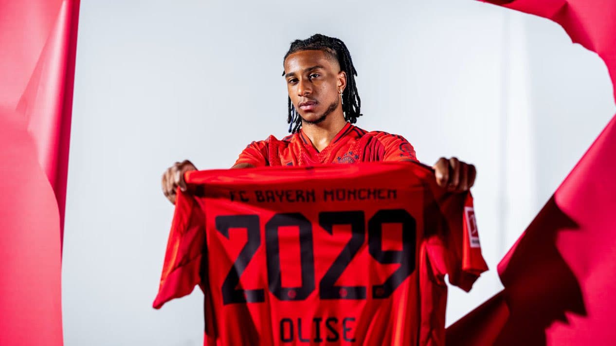 Bayern Munich complete Michael Olise signing from Crystal Palace - Bundesliga