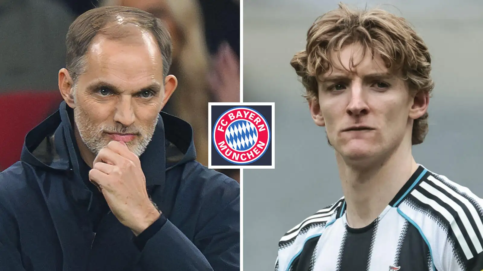 Tuchel Backs Bayern Move for Newcastle’s Gordon