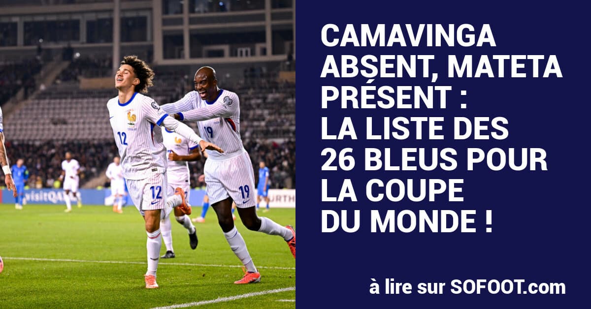 Deschamps Names France Squad for 2026 World Cup
