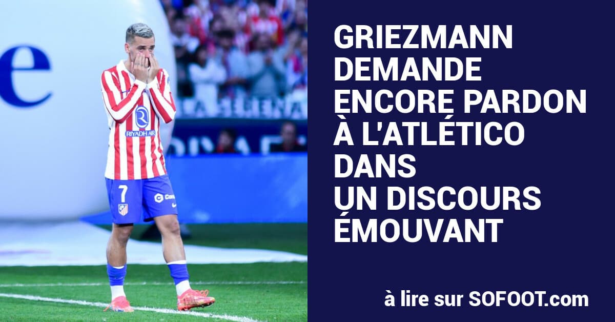 Griezmann se despide del Atlético y pide disculpas por su marcha al Barcelona