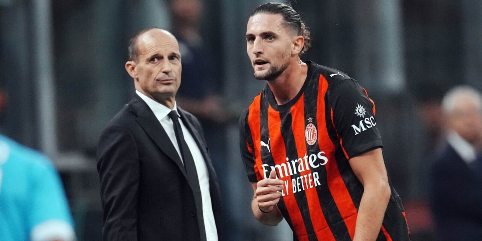 Allegri se despide del Milan y apunta a un reencuentro con Rabiot en el Napoli