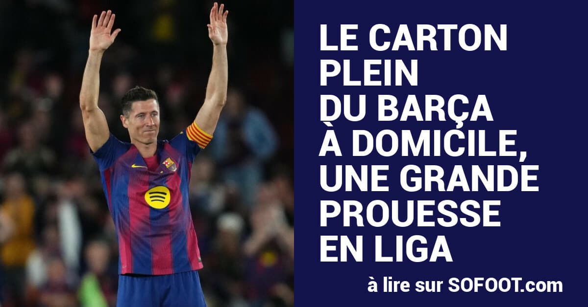 Lewandowski Plays Final Game for Barcelona - La Liga