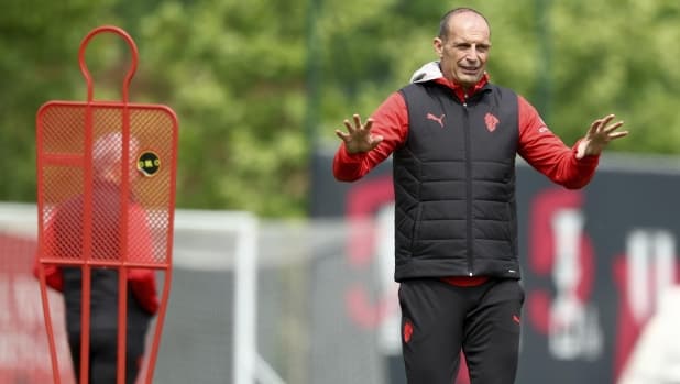 Allegri stresses Champions League importance for Milan's transfer plans