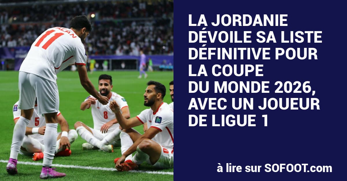 Jordanien Benennt WM-Kader, Ligue-1-Star dabei