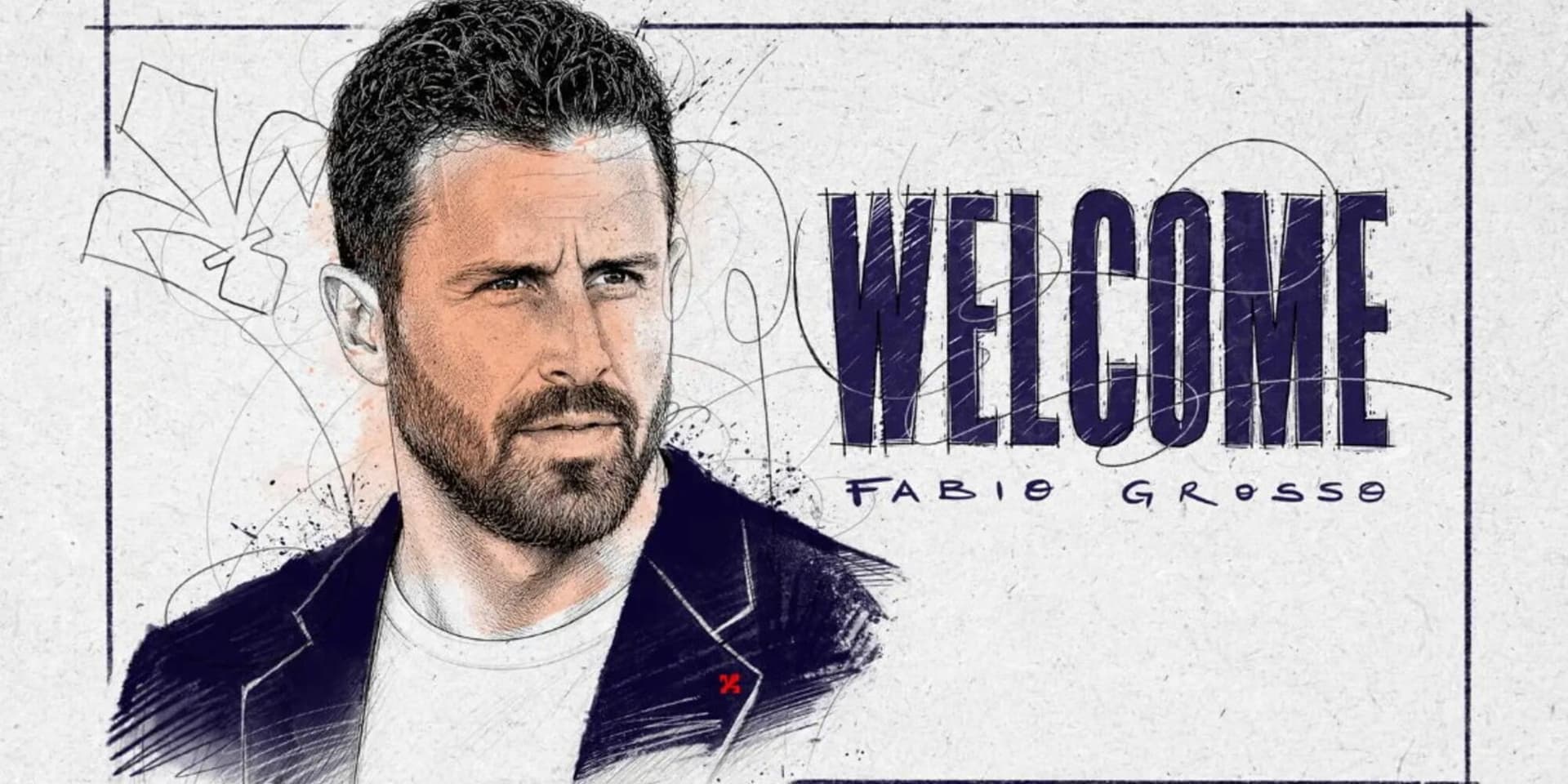 Fabio Grosso, nuevo entrenador del Fiorentina