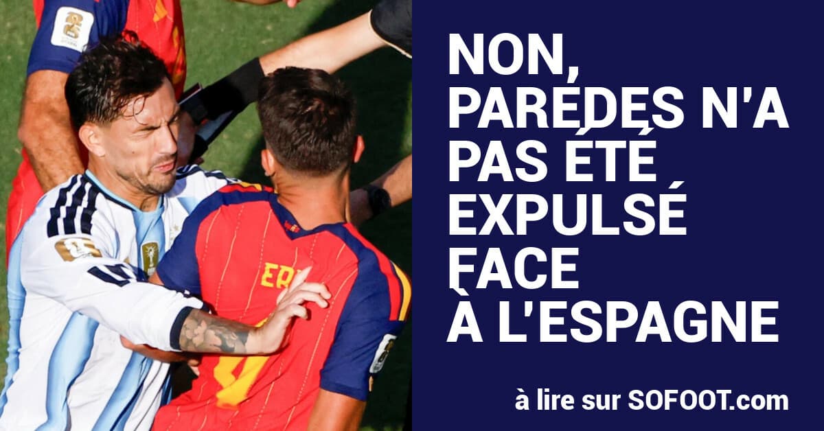 Paredes Vermeidet Rote Karte Trotz Auseinandersetzung im Spanien-Spiel
