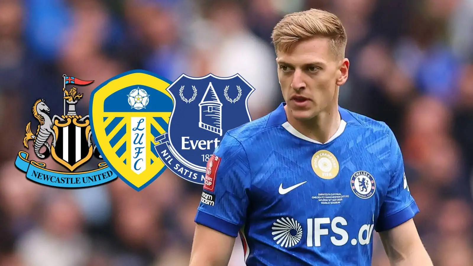 Everton führt das Rennen um Chelsea-Stürmer Delap an