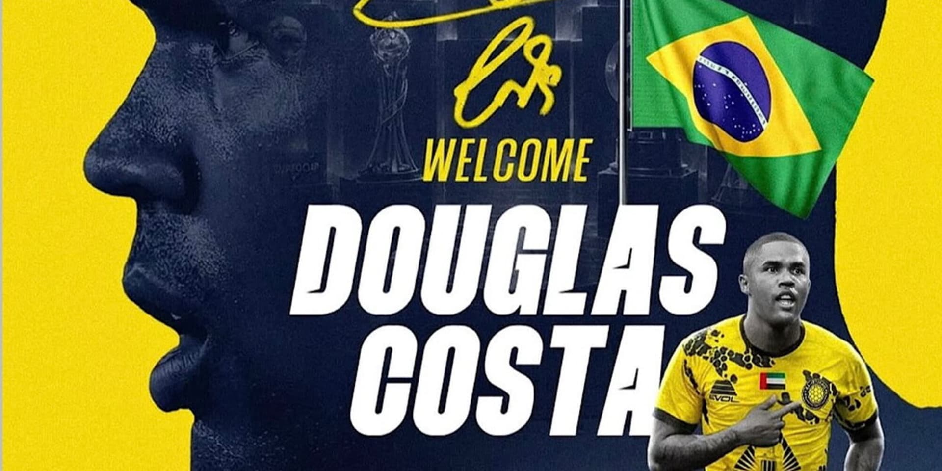 Douglas Costa S'engage pour Deux Ans avec Al Ittifaq