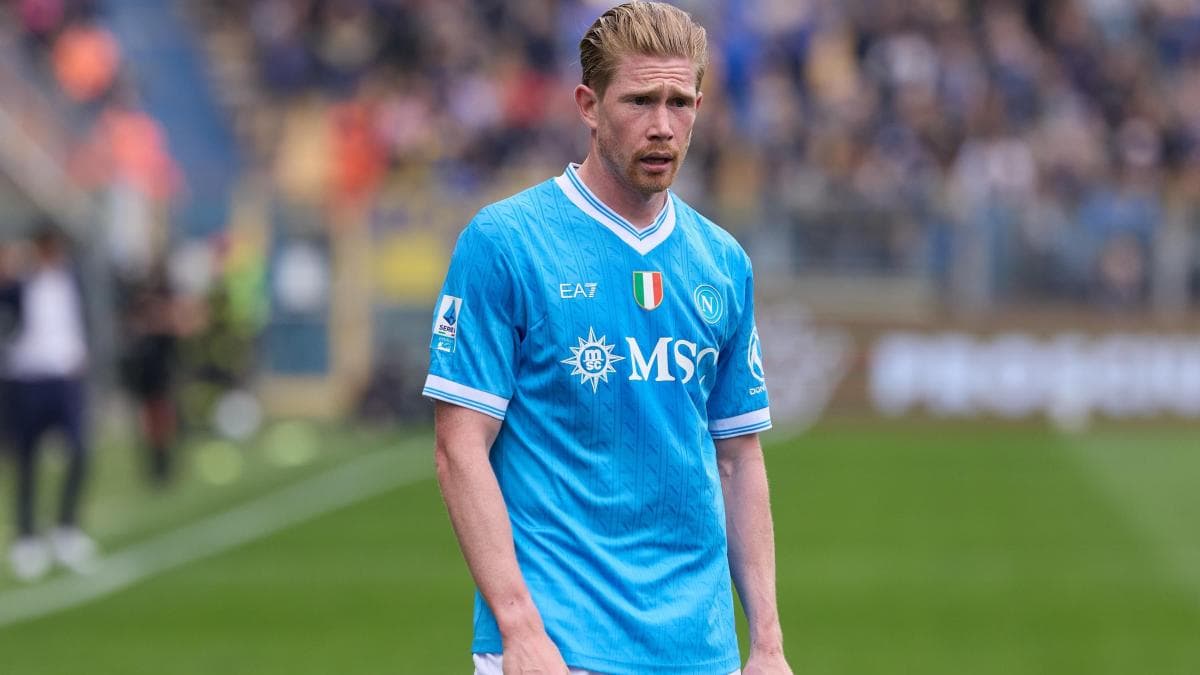 De Bruyne cuestiona la era Conte y su futuro en el Napoli es incierto - Serie A